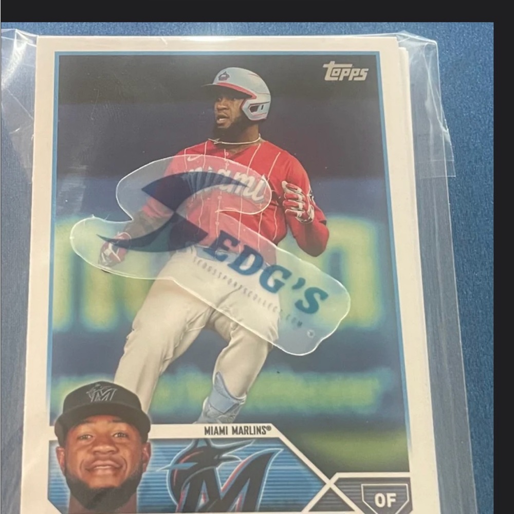 Topps Miami Marlins Baseball cards set